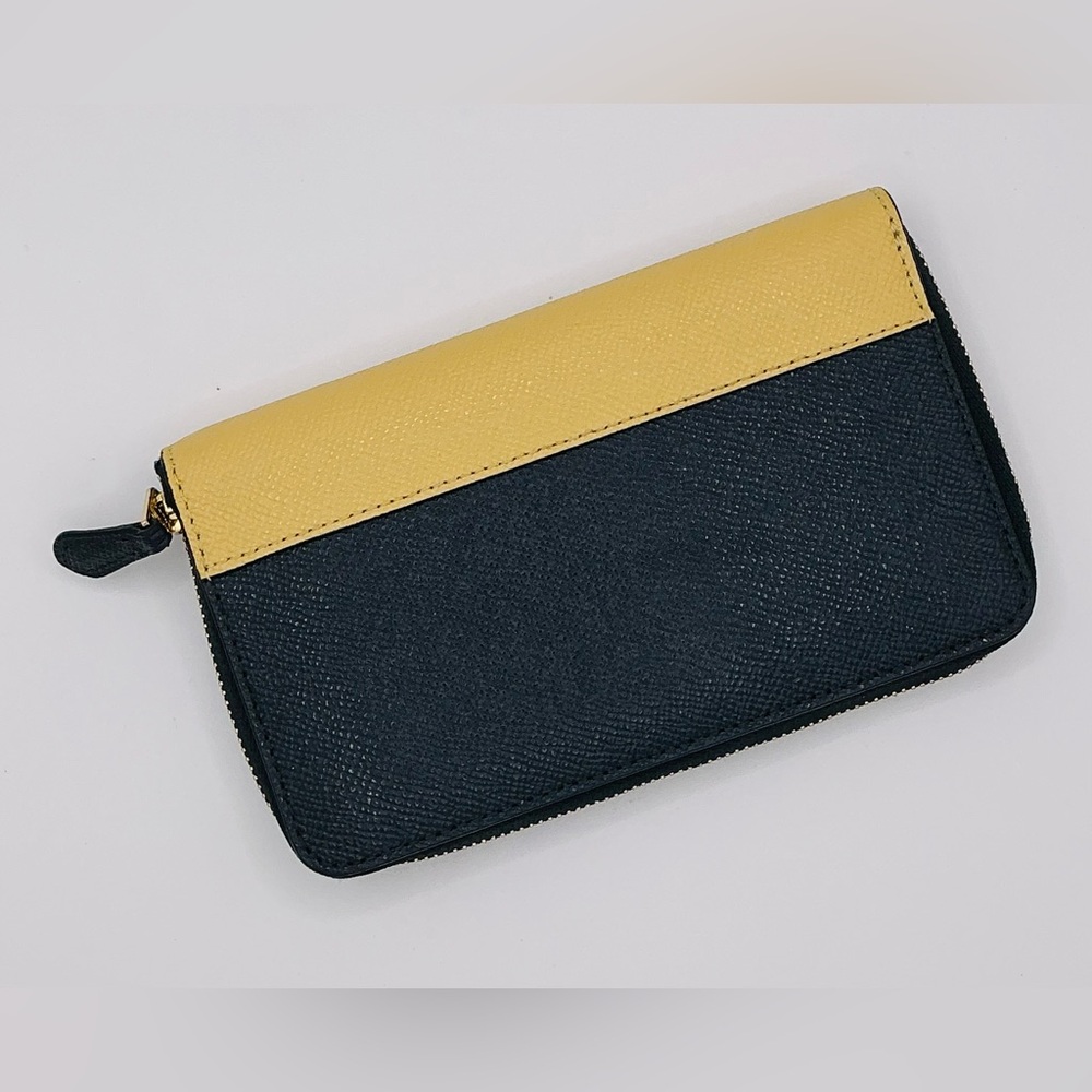 Coach Night Dessert Postcard C4533 Id Zip Wallet Midnight Blue - Picture 3 of 12